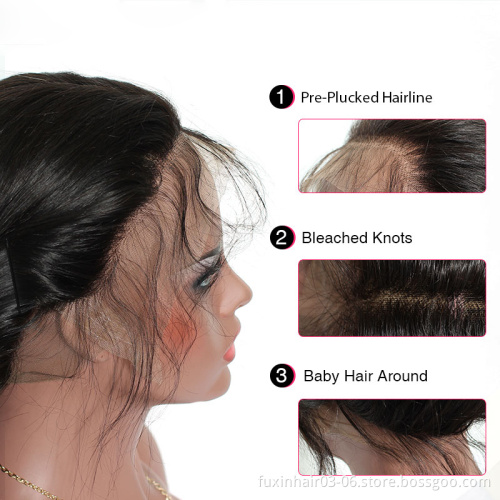 Human Hair 360 Lace Frontal Closure Remy Hair Hair WEAVING Machine Sew in 4a Kinky Straight Double Weft ALL Colors >=45% 8''-20'